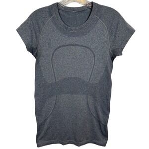 Lululemon Swiftly Tech Short Sleeve T-Shirt, Gray, Seamless, Size 6